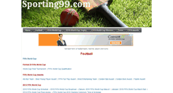 Desktop Screenshot of football.sporting99.com
