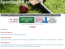 Tablet Screenshot of football.sporting99.com
