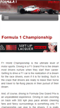 Mobile Screenshot of formula1.sporting99.com